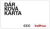 CCC x HalfPrice - dárková karta