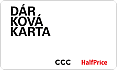 CCC x HalfPrice - dárková karta