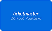 Ticketmaster - dárková karta